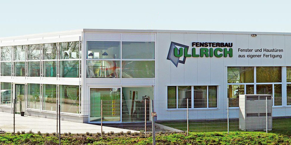 Firmengebäude Fensterbau Ullrich in Rastatt
